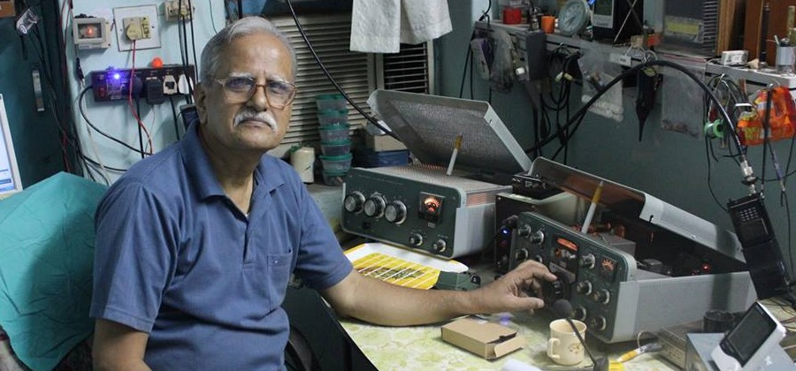 Nagarajan Krishnamurthy (SK), VU2KNN — Homebrewer, Founding President of LARC
