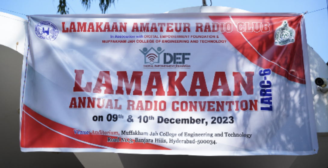 The Lamakaan Annual Radio Convention at MJCET, Banjara Hills